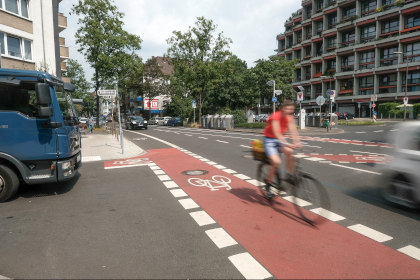 Auf guten Radwegen schnell durchkommen