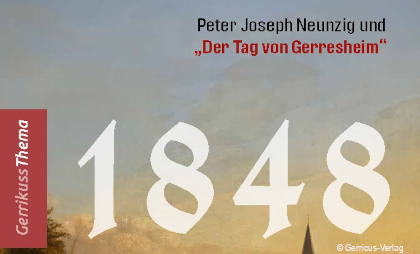 Buchcover mit dem Titel: 1848 - Peter Joseph Neunzig und der Tag von Gerresheim