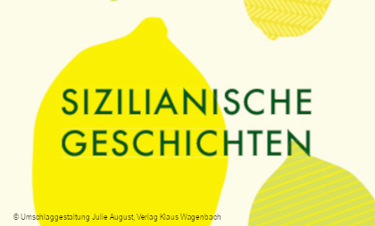 Buchcover mit Zitronen: Sizilianische Geschichten
