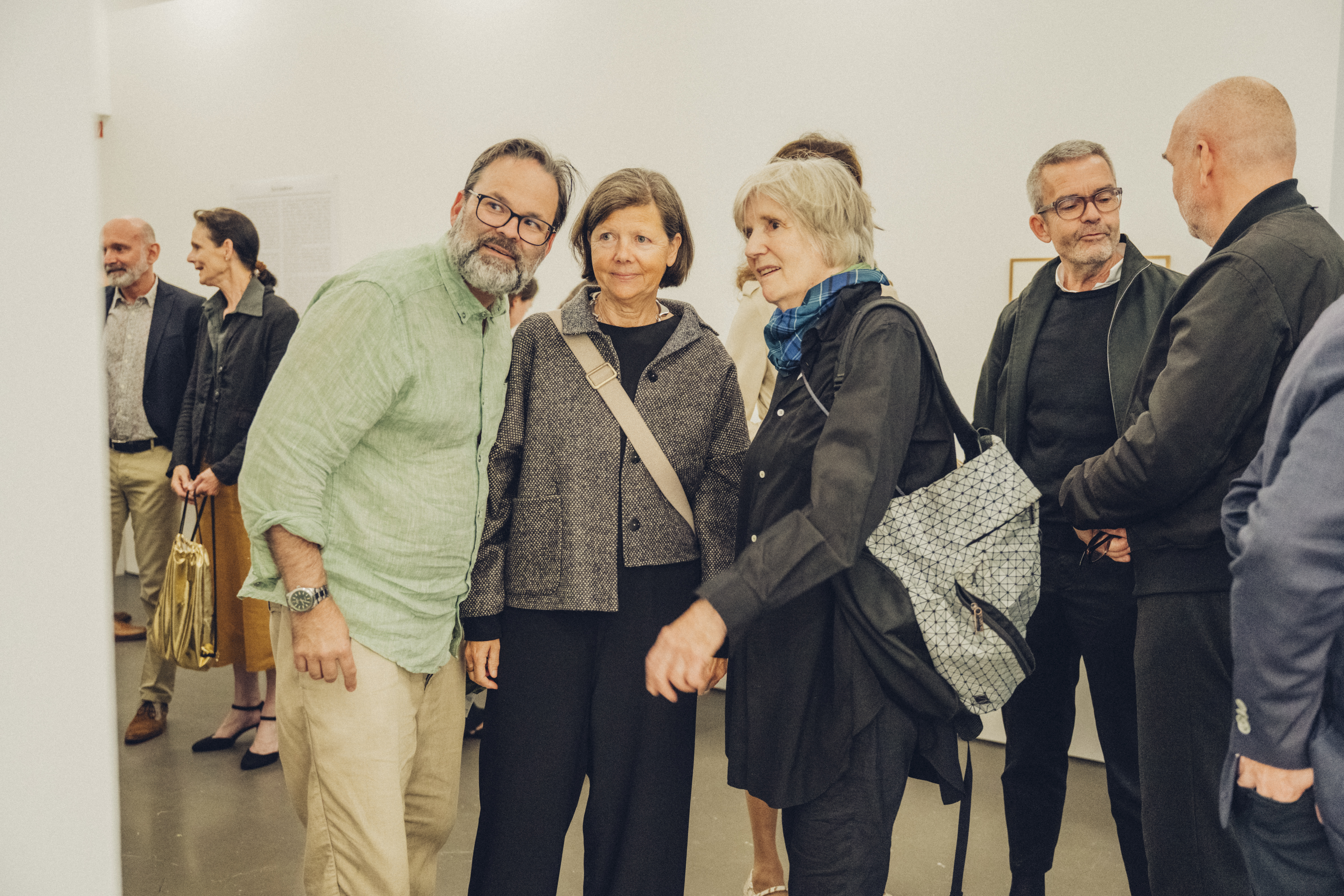 Preview der Ausstellung zum Bernd-und-Hilla-Becher-Preis 2025 von Ursula Schulz-Dornburg und Farah Al Qasimi in der Kunsthalle Düsseldorf