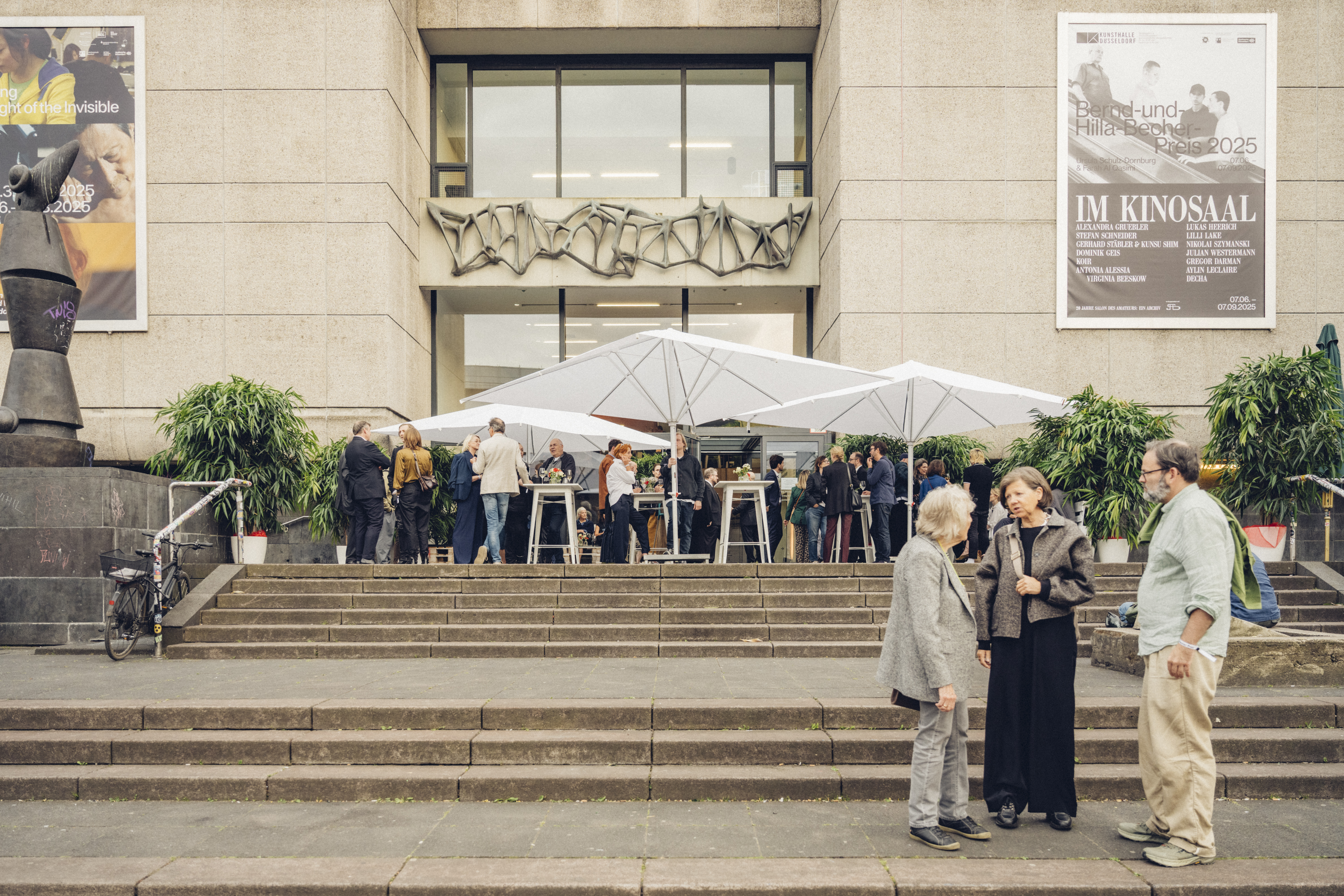 Empfang zur Preisverleihung des Bernd-und-Hilla-Preises 2025 vor der Kunsthalle