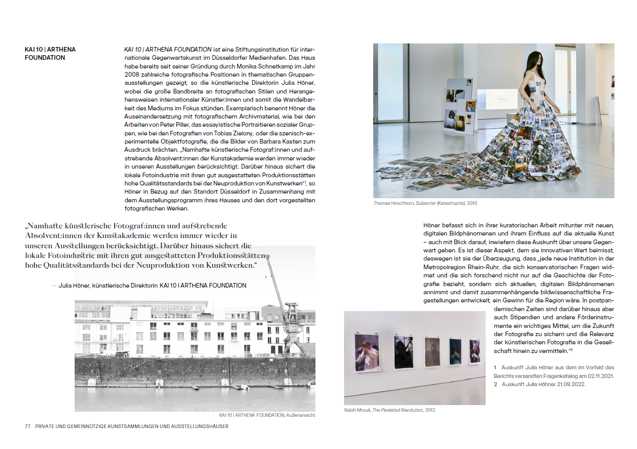 Abb. Publikation "Düsseldorf und Fotografie" © Landeshauptstadt Düsseldorf