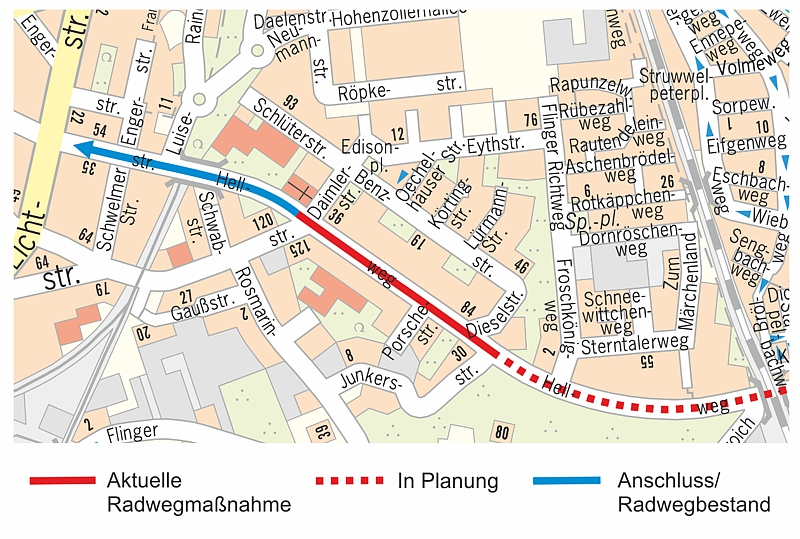 Übersicht Maßnahme Hellweg