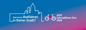 KeyVisual zum Fahrradklima-Test 2018