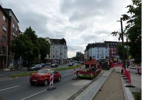 Foto von der sich im Bau befindlichen Baustelle