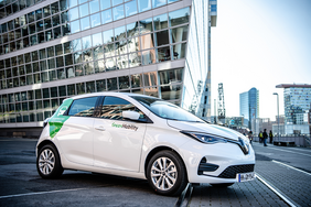 GreenMobility startet mit einer Flotte von 100 PKW in Düsseldorf und Köln. 