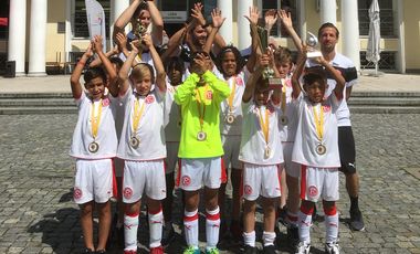 U12 Jugend in Warschau