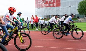 Sprintrennen im Arena-Sportpark 