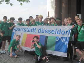 C-Junioren der Willy-Brandt-Schule in Düsseldorf.