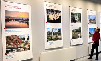 Ausstellung in der Zentralbibliothek am KAP 1
