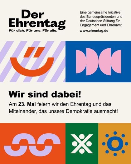 Plakat vom Ehrentag 2026