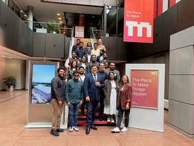 Delegation aus Indien. © Wirtschaftsförderung Düsseldorf