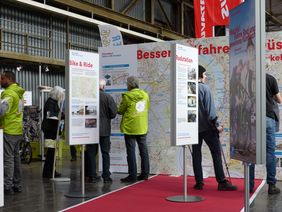 Messestand der Landeshauptstadt: „Besser Radfahren in Düsseldorf“