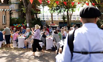 Foto vom Sommerfest 2022 von Aktiv und engagiert, Fotograf Lennart Neuhaus