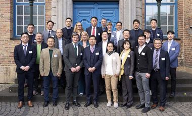 Koreanischer Unternehmerverein KEEN NRW e.V. zu Gast im Rathaus © Landeshauptstadt Düsseldorf, Claus Langer 