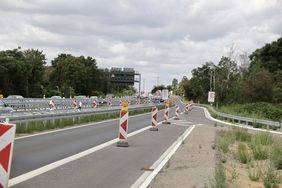 Der Heerdter Lohweg bekommt einen direkten Anschluss an die Bundesstraße B7, Brüsseler Straße © Archivfoto: Landeshauptstadt Düsseldorf, Ingo Lammert 