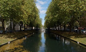 Kögraben - Blick auf den Tritonenbrunnen