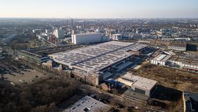 Luftaufnahme The Tube © Frasers Property Industrial 