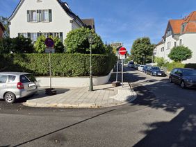 Abbildung des Kreuzungsbereiches