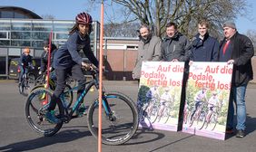 Petit Départ: Kinder können sich für den Radsport begeistern.