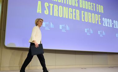 EU-Kommissionpräsidentin von der Leyen präsentiert das neue EU-Budget ©EU Kommission / Dati Bendo