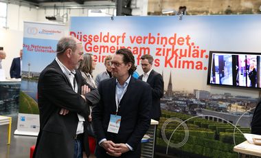 Eindrücke von der Circular Valley Convention. © Landeshauptstadt Düsseldorf; Ingo Lammert 