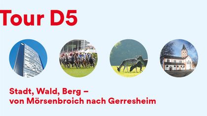 Tour D5  – Stadt, Wald, Berg 