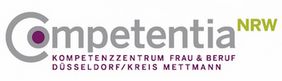 Logo Kompetenzzentrum Frau und Beruf Düsseldorf und Kreis Mettmann