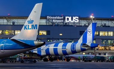 Der Flughafen Düsseldorf - Spitzenplätze im Ranking, Motor für die Region. © Flughafen Düsseldorf, Andreas Wiese 