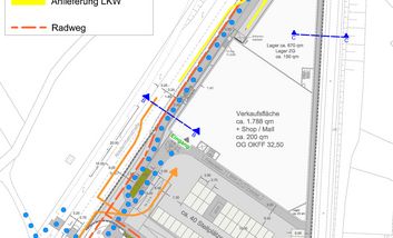 Planvariante A - Marktebene (Stand: Beschluss weiteres Vorgehen)