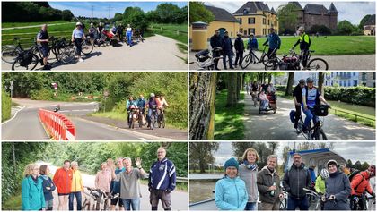 Dynamo-Wersten-Radtour 2024 - Collage