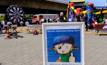 Präsentation Olympic Adventure Camp 2019 © Landeshauptstadt
Düsseldorf/Uwe Schaffmeister