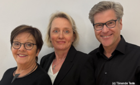 Ulrike Schlottbohm, Mechtild Lendermann und Uwe Schürmann
