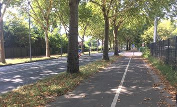 Fahrradzählstelle Koblenzer Straße