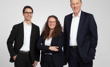 Das Team des Regionalmanagements Düsseldorf – Kreis Mettmann (v.l.n.r.): Dr. Kai Büter, Bele Wolligandt, Guido Zakrzewski. © Regionalmanagement Düsseldorf – Kreis Mettmann 