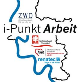 Übersicht und Logos von i-Punkt-Arbeit in Düsseldorf