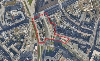 Luftbild der Schadowstraße - Berliner Allee
