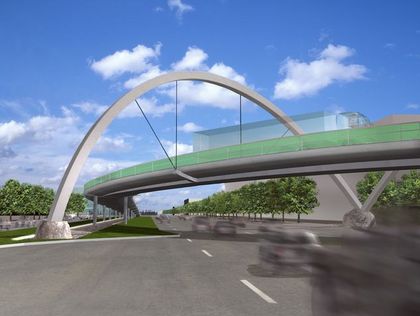 Überflieger Völklinger-/Plockstraße