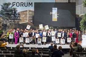 Erfolgreiche Teilnehmer des polis Award 2024 © Sascha Kreklau