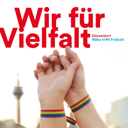 Titelbild des Aktionsplans LSBTIQ+