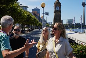 Sommer Expat Welcome & Networking Tour” des Expat Service Desk. © Düsseldorf Tourismus 
