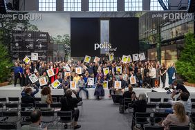 Gewinnerinnen und Gewinner des POLIS Award 2025 © POLIS convention 