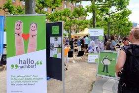 Aktionstag gegen Einsamkeit am Rheinufer
