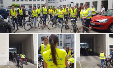 Fahrradwoche im Finanzamt Düsseldorf-Altstadt