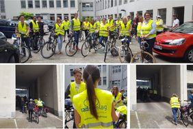 Fahrradwoche im Finanzamt Düsseldorf-Altstadt