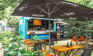 Die Produkte von Urban Nature werden am eigenen Foodtruck angeboten. © Urban Nature