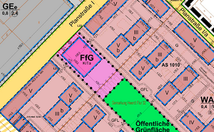 Beispiel: Bebauungsplan