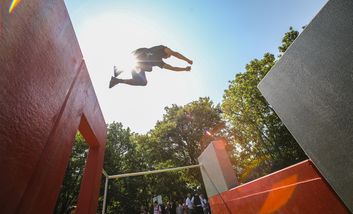 Parkouranlage in Garath