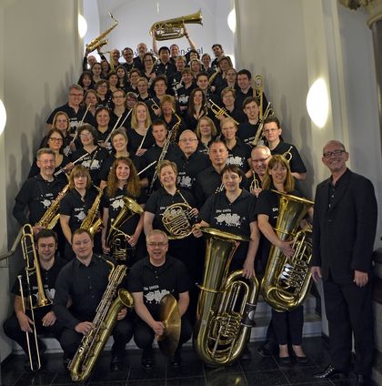 Gruppenbild des UHU-Orchesters