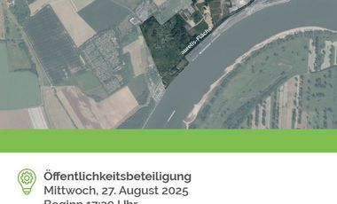 Plakat Öffentlichkeitsveranstaltung, ©Planungsbüro ISR